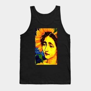 Goddess of Sunflowers Tank Top